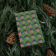 Two Snowmen Gift Wrap Papers - Snowmen Winter Wonderland Design