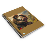 Highland Hearts  Spiral Notebook - Ruled Line - Scottish Highlands - perfect for Outlander Fans