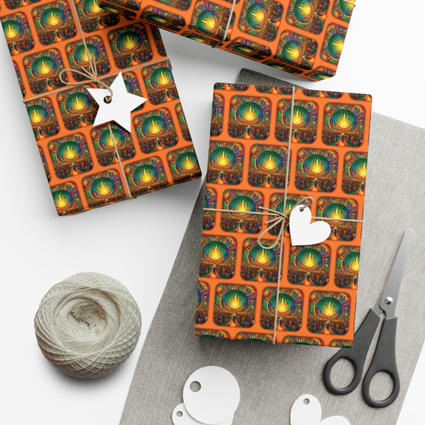 Celebrate Kwanzaa Gift Wrap - Kwanzaa Hope Celebration