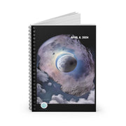 Total Eclipse 2024 Spiral Notebook - Ruled Line for Astronomy Lovers - Perfect Gift for Space Enthusiasts - Cosmic