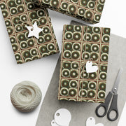 Wreaths of the Holidays Gift Wrap Papers - Evergreen Wreaths - Holiday Decorating