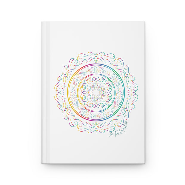 Double Pastel Mandala Hardcover Journal Matte