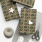 Wreaths of the Holidays Gift Wrap Papers - Evergreen Wreaths - Holiday Decorating