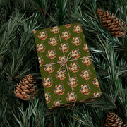 Kitten's First Holiday Wrapping Paper - Sweet Kitten Design