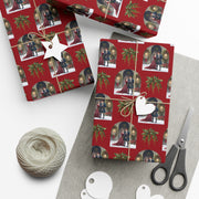 Silent Entry Holiday Gift Wrap Papers - Scottish Holidays - Vintage Feel