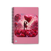 Whispers of Love Spiral Notebook - Ruled Line - Valentines Day - Romantic