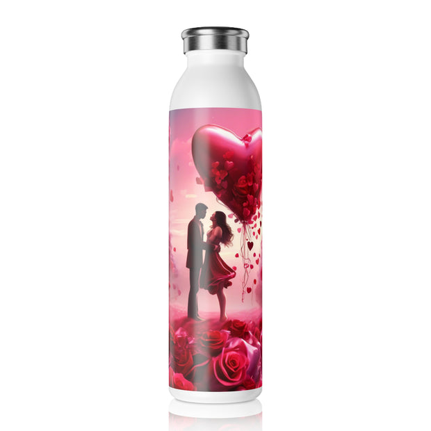 Whispers of Love Slim Water Bottle - Valentines Day - Romance