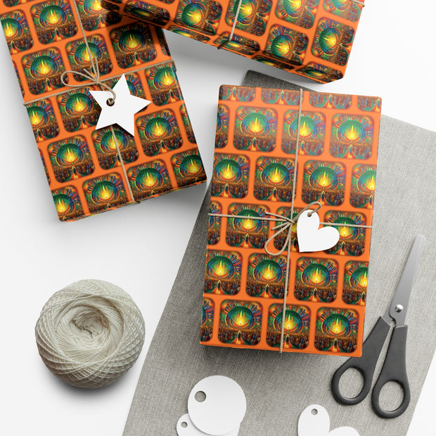 Celebrate Kwanzaa Gift Wrap - Kwanzaa Hope Celebration