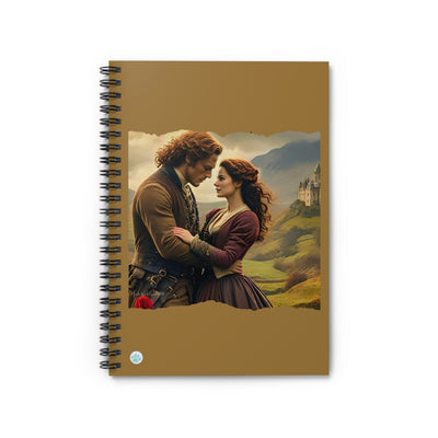 Highland Hearts  Spiral Notebook - Ruled Line - Scottish Highlands - perfect for Outlander Fans