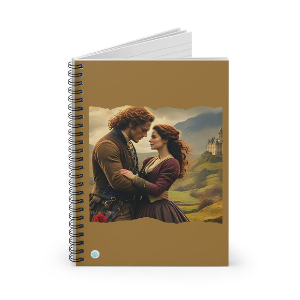 Highland Hearts  Spiral Notebook - Ruled Line - Scottish Highlands - perfect for Outlander Fans