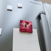 Whispers of Love Porcelain Magnet, Square - Valentines Day - Romance