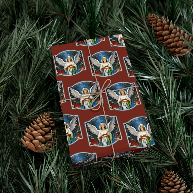 Christmas Angel Gift Wrap Papers - Christmas Angel Original Design