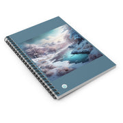 Winter's Embrace Spiral Notebook - Ruled Lined Journal for Nature Lovers