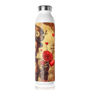 Timeless Affection Water Bottle - Steampunk - Valentines Day