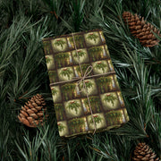 Boughs of Holly Gift Wrap Papers - Holly Decor Holiday Season Peace and Good Will Design