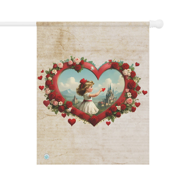 Heart of Dreams Garden & House Banner - Vintage Vibes - Sweet Romance