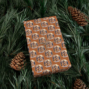 Sweet Radiance Gift Wrap Papers - Eco-Friendly - Original Artwork - Gingerbread House