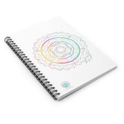 Double Pastel Mandala Spiral Notebook - Ruled Lines for Creative Minds - Colorful