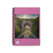 Gateway to Spring Spiral Notebook - Ruled Lines, Perfect for Nature Lovers - Dreamy Garden