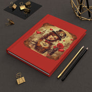 Timeless Affection Hardcover Journal - Steampunk - Valentines Day