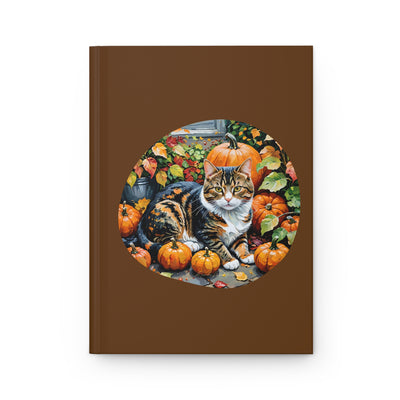 Among the Pumpkins Hardcover Journal Matte