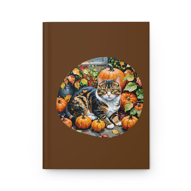 Among the Pumpkins Hardcover Journal Matte