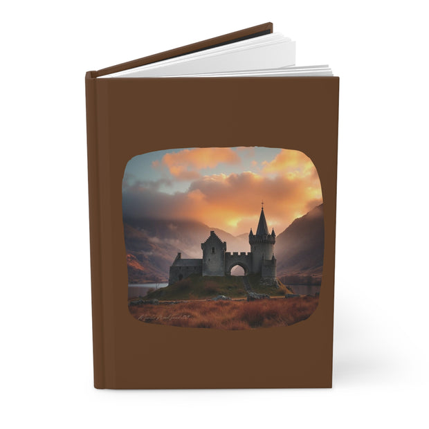 Castle in Autumn3 Hardcover Journal Matte