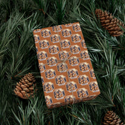 Sweet Radiance Gift Wrap Papers - Eco-Friendly - Original Artwork - Gingerbread House