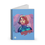 Jeanne d'Arc Spiral Notebook - Ruled Line - Empowerment and Creativity - Joan of Arc Artisticly Inspired