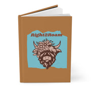 Right2Roam in Tan Hardcover Journal Matte