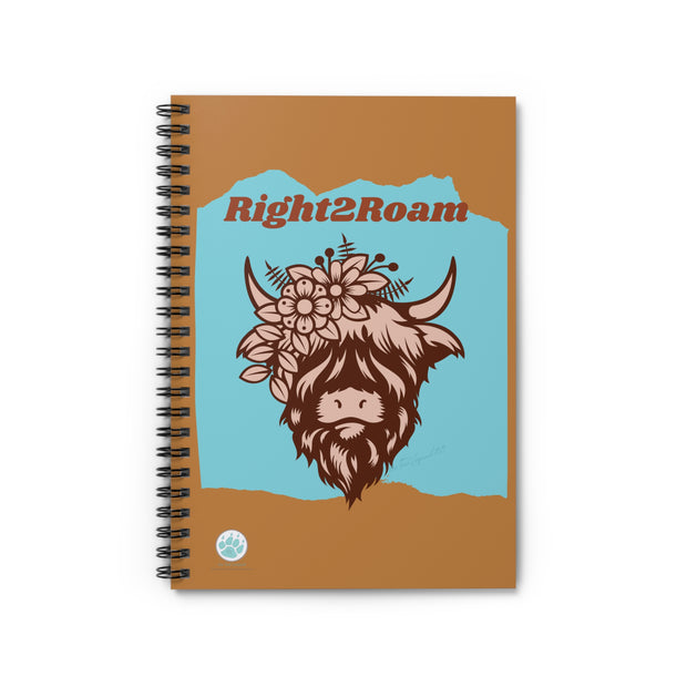 Right2Roam Spiral Notebook - Perfect for Nature Lovers