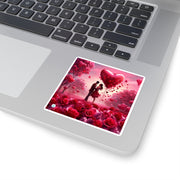 Whispers of Love Square Stickers - Valentines Day - Romance