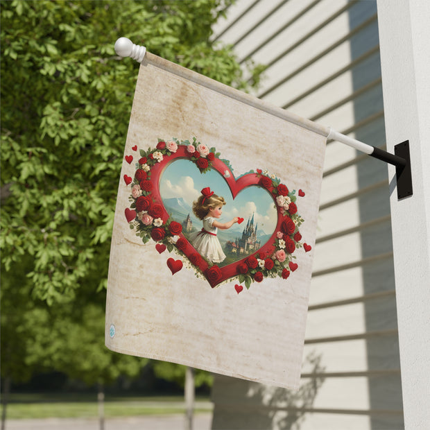 Heart of Dreams Garden & House Banner - Vintage Vibes - Sweet Romance