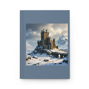 Whispers of Winter's Past Hardcover Journal Matte - Architecture Lovers - Castle Lovers