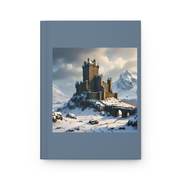 Whispers of Winter's Past Hardcover Journal Matte - Architecture Lovers - Castle Lovers