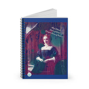 Mary Queen of Scots Spiral Notebook with Ruled Lines - Inspired by Classic Portraits