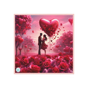 Whispers of Love Magnet, Square - Valentines Day - Romance