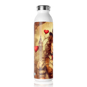 Timeless Affection Water Bottle - Steampunk - Valentines Day