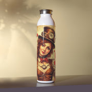 Timeless Affection Water Bottle - Steampunk - Valentines Day