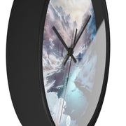 Winter's Embrace Wall Clock - Tranquil Home Decor - Nature Lovers