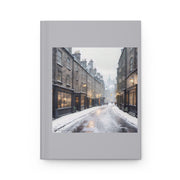 Winter Whispers in Edinburgh Hardcover Journal Matte - Travel Lover - Edinburgh Scotland