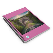 Gateway to Spring Spiral Notebook - Ruled Lines, Perfect for Nature Lovers - Dreamy Garden