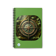 Lost Compass Spiral Notebook - Perfect for Nature Lovers and Dreamers - Whimsical Compass