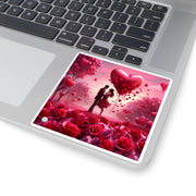 Whispers of Love Square Stickers - Valentines Day - Romance