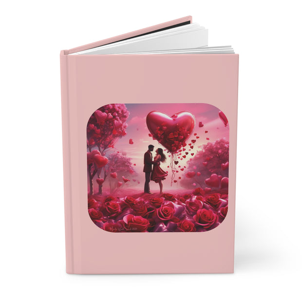 Whispers of Love Hardcover Journal Matte - Valentines Day - Romance