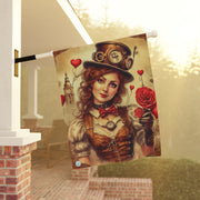 Timeless Affection House Banner -  Steampunk - Vintage - Valentine Art