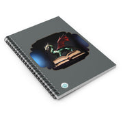 Book Dragon Spiral Notebook - Perfect for Fantasy Lovers and Note-Takers - Mythical Dragon