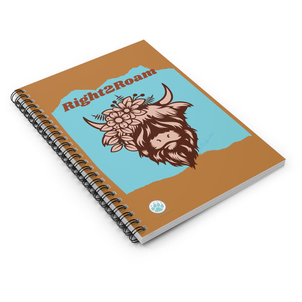 Right2Roam Spiral Notebook - Perfect for Nature Lovers