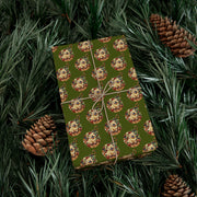 Kitten's First Holiday Wrapping Paper - Sweet Kitten Design