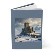 Whispers of Winter's Past Hardcover Journal Matte - Architecture Lovers - Castle Lovers